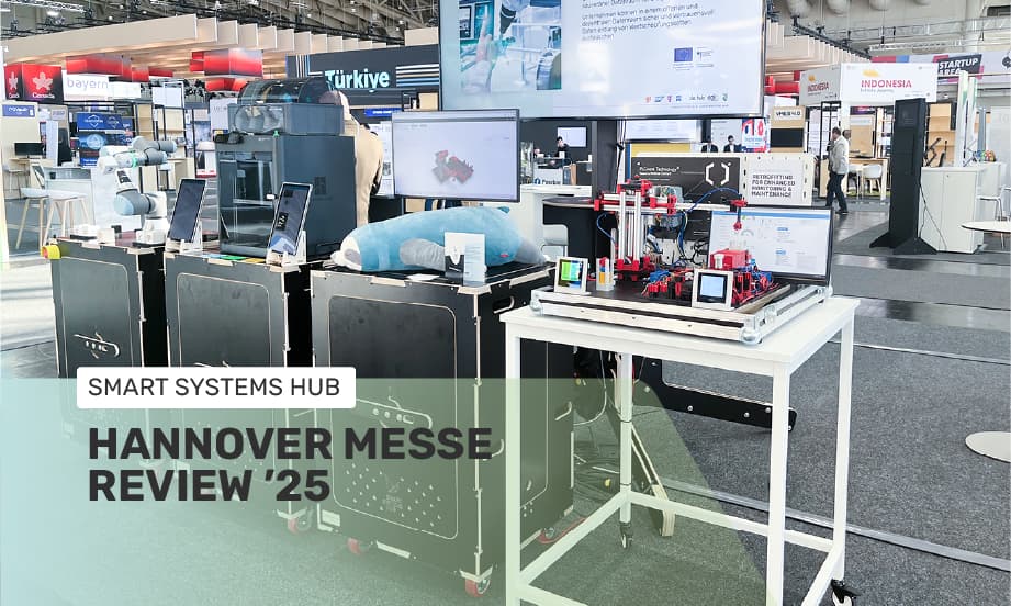Headerbild Blog –Artikel Hannover Messe 2025, Smart Systems Hub